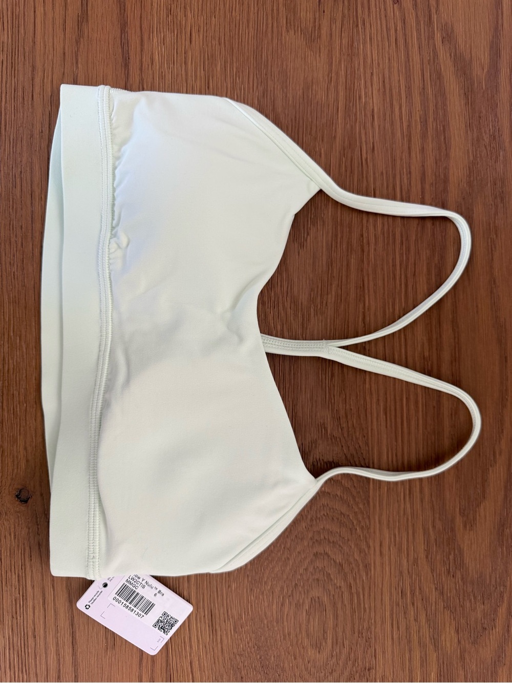 Lululemon Flow Y Bra Matcha Magic size 6